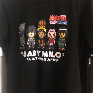 Bape Naruto tee shirt